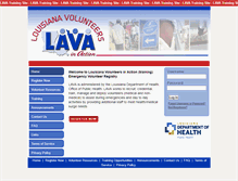 Tablet Screenshot of louisiana.training.collaborativefusion.com